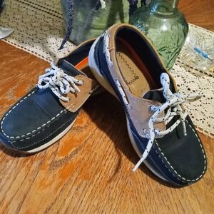Rockport Leather Boat Shoes